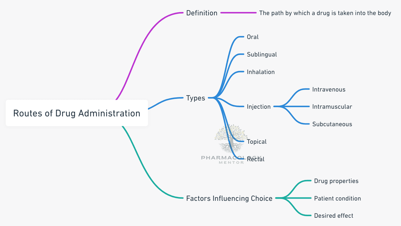 routes of drug administration