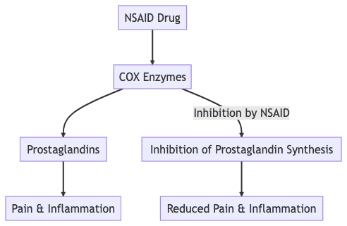 Mechanism of Action of Non-Steroidal Anti-Inflammatory Drugs (NSAIDs)
