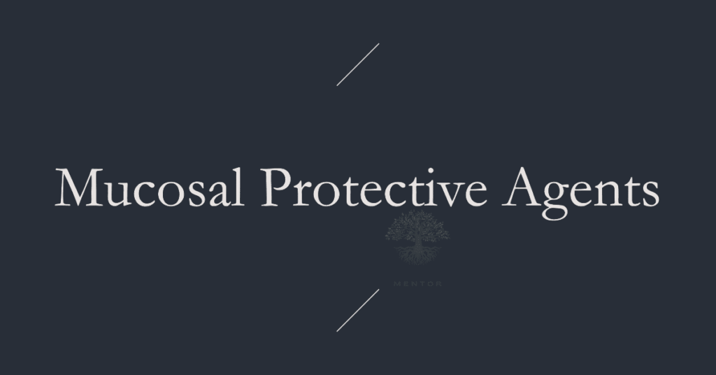 landscape image on mucosal protective agents