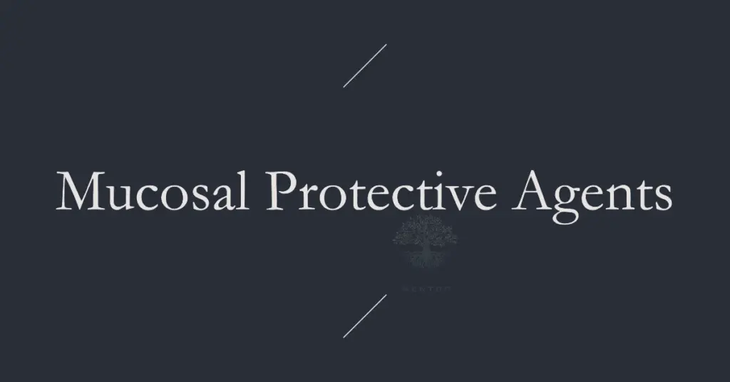 landscape image on mucosal protective agents