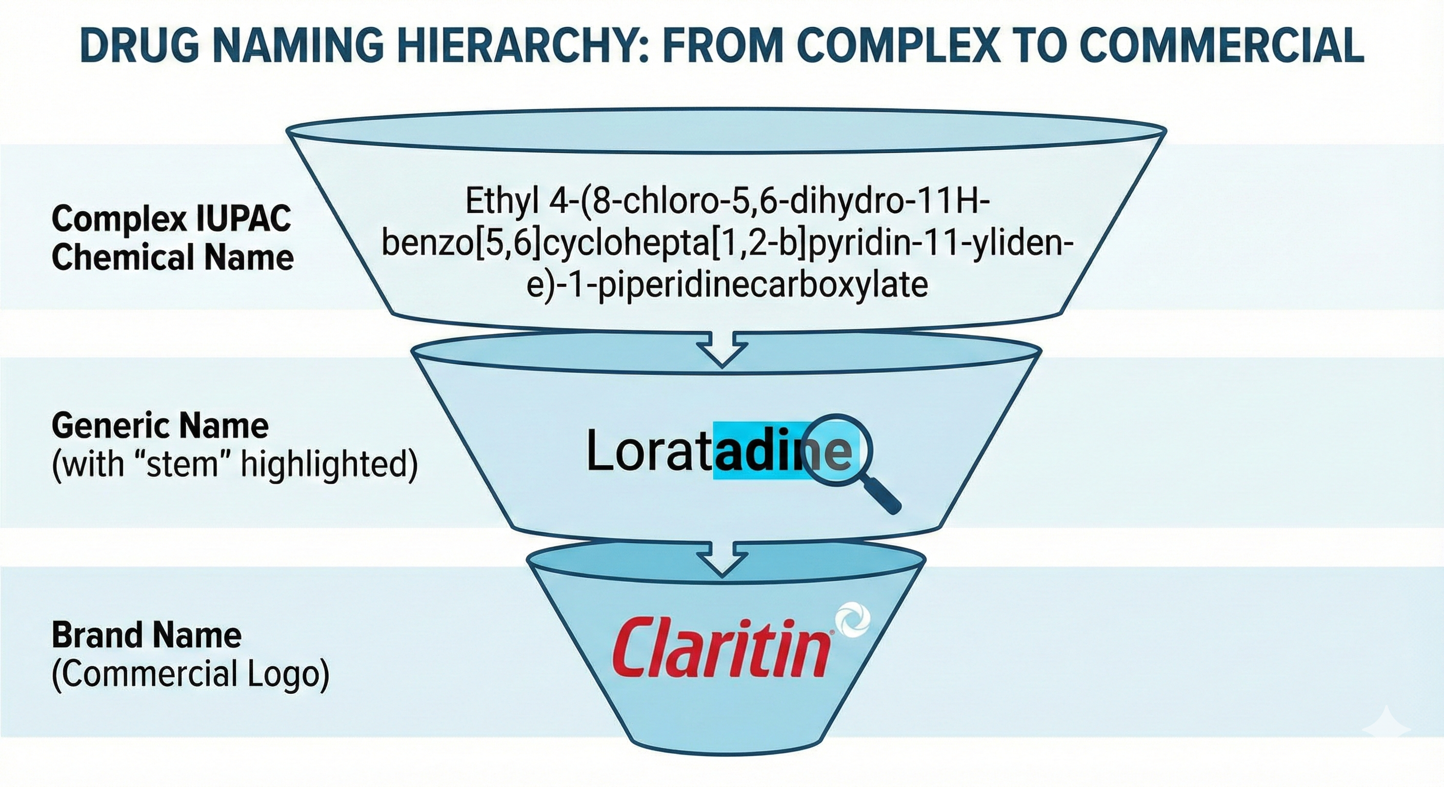 drug naming hierarchy