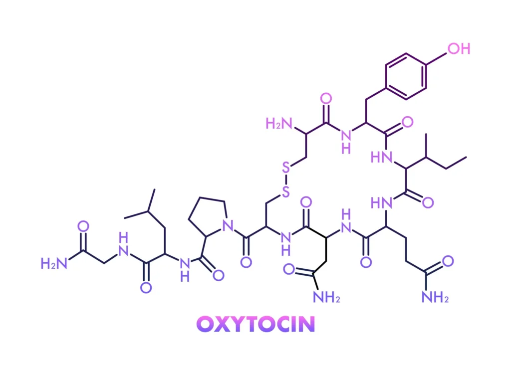 Oxytocin chemical structure