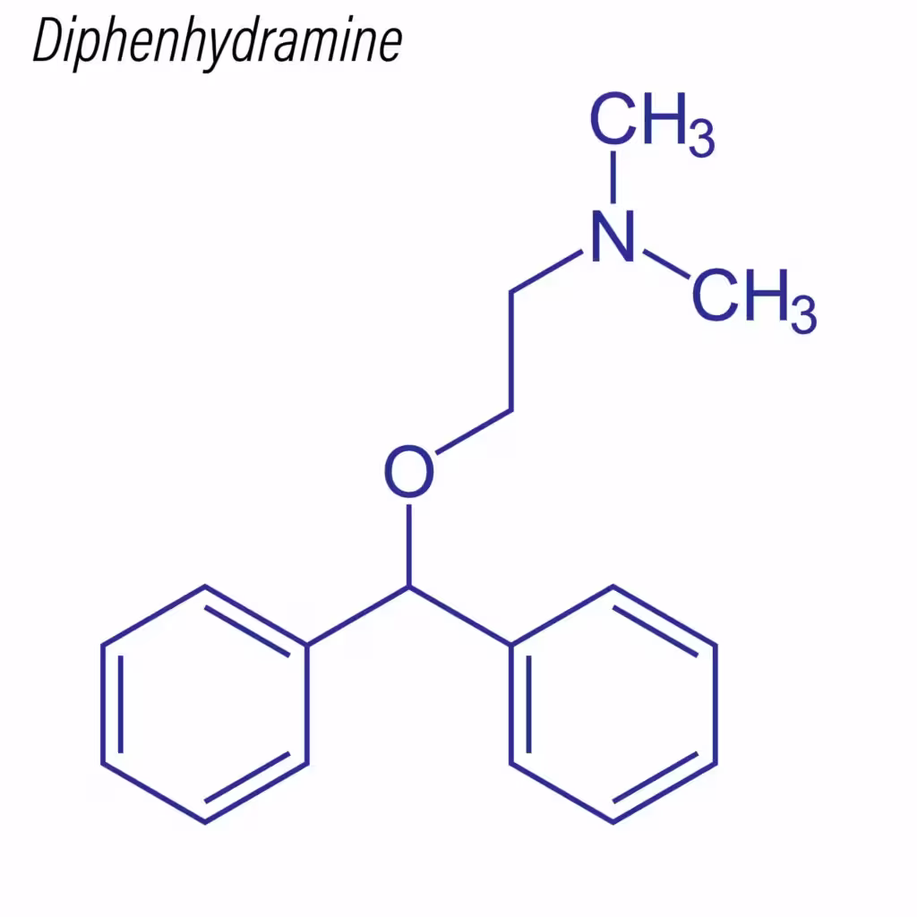 diphenhydramine structure