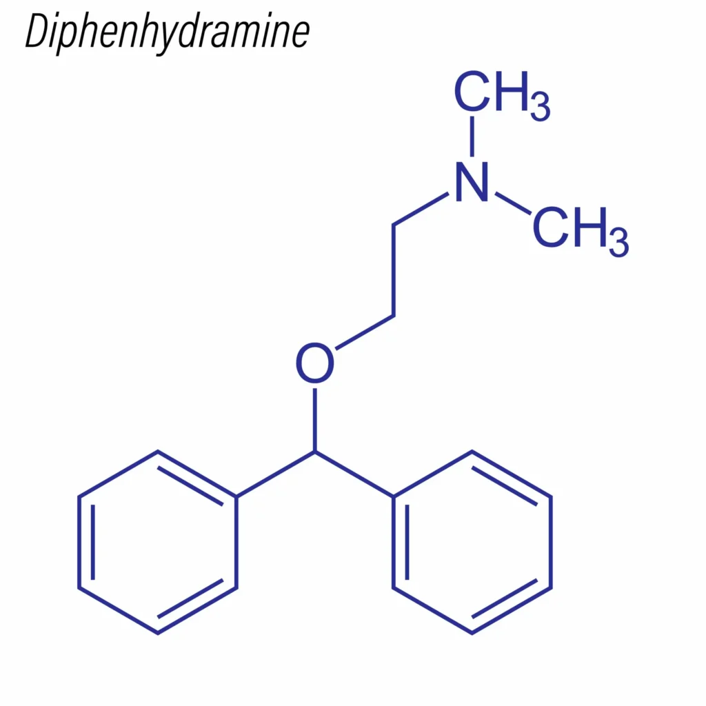 diphenhydramine structure