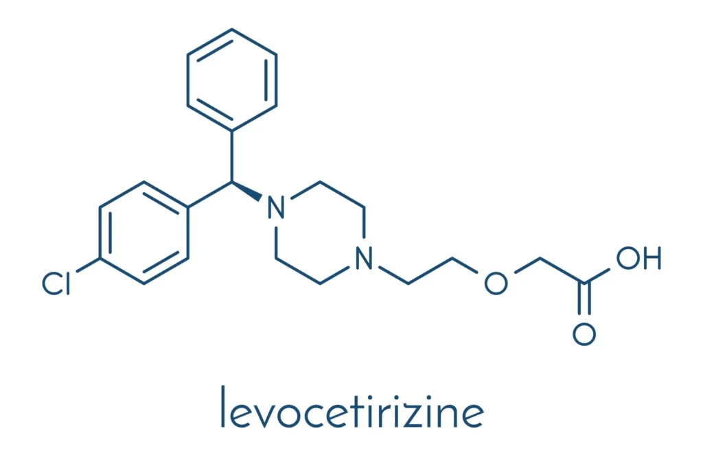 levocetrizine structure
