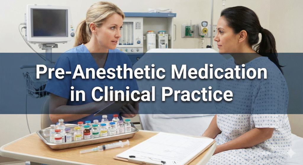Pre-Anesthetic Medication in Clinical Practice