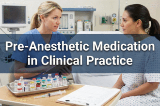 Pre-Anesthetic Medication in Clinical Practice