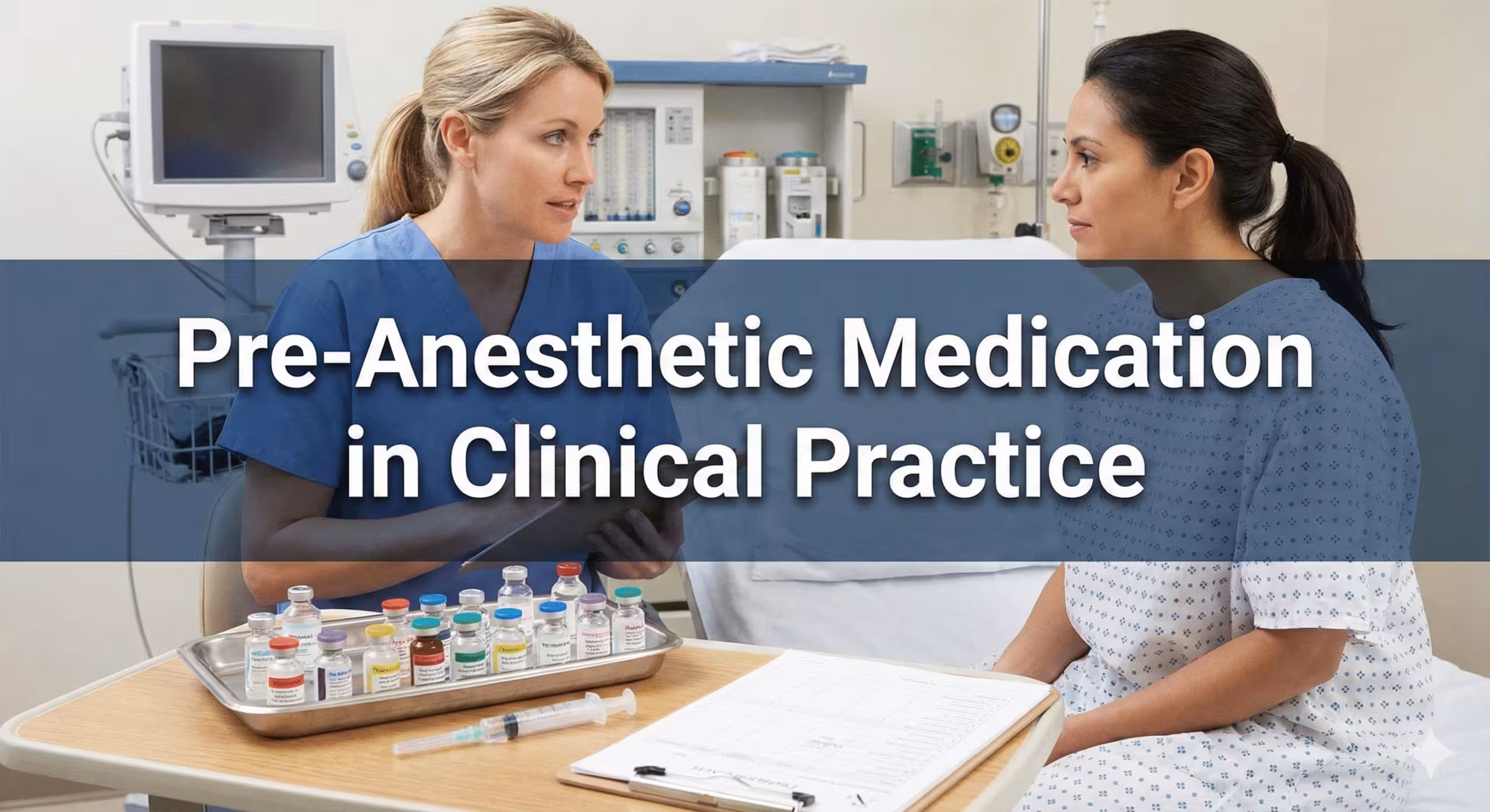Pre-Anesthetic Medication in Clinical Practice