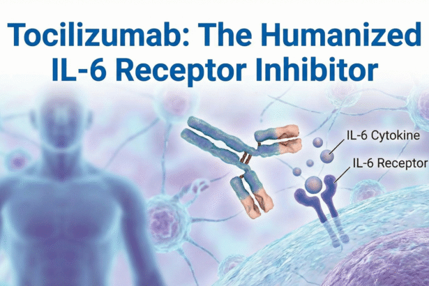 Tocilizumab-The Humanized IL-6 Receptor Inhibitor