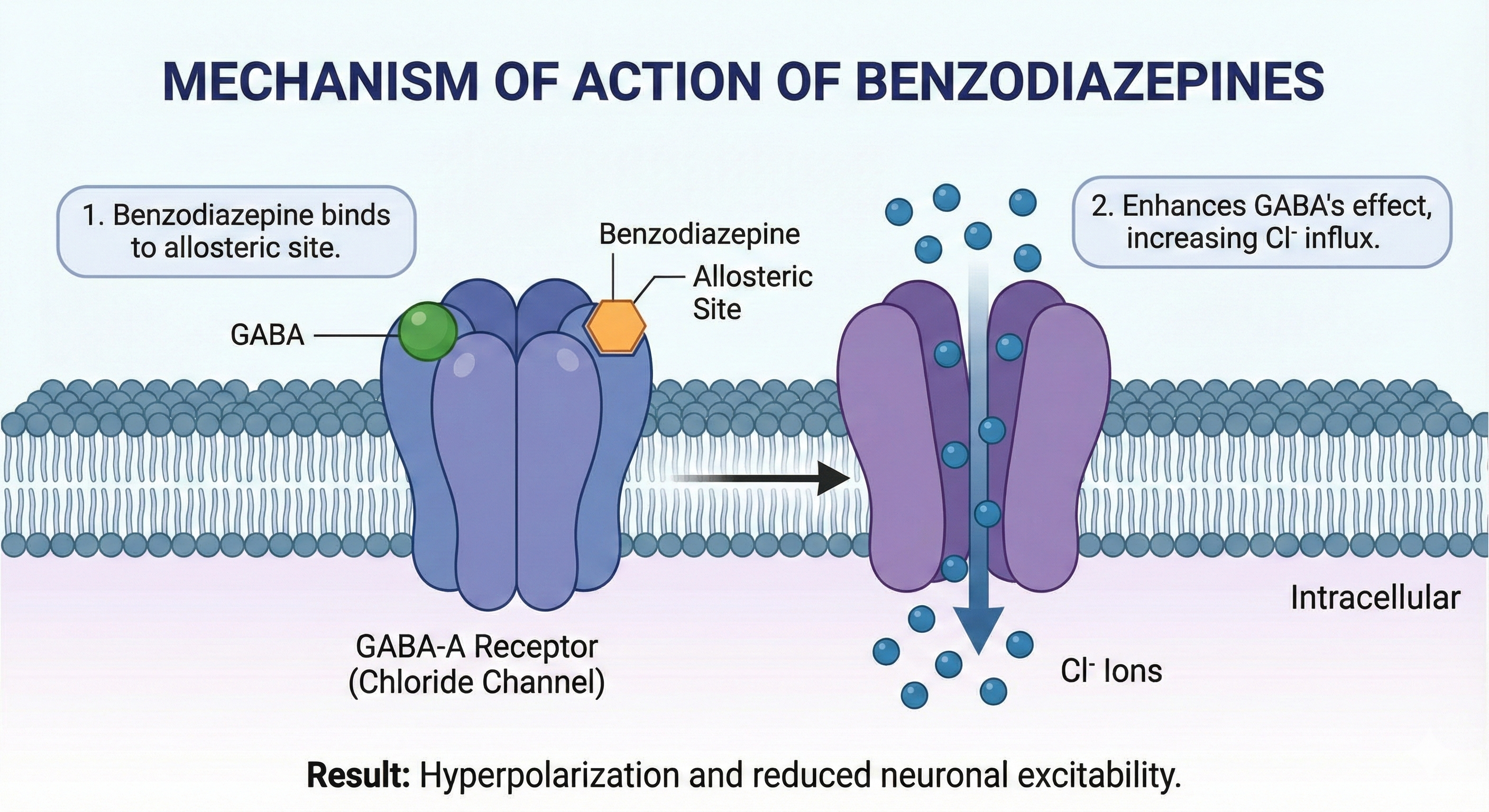 mechanism of action of benzodiazepines