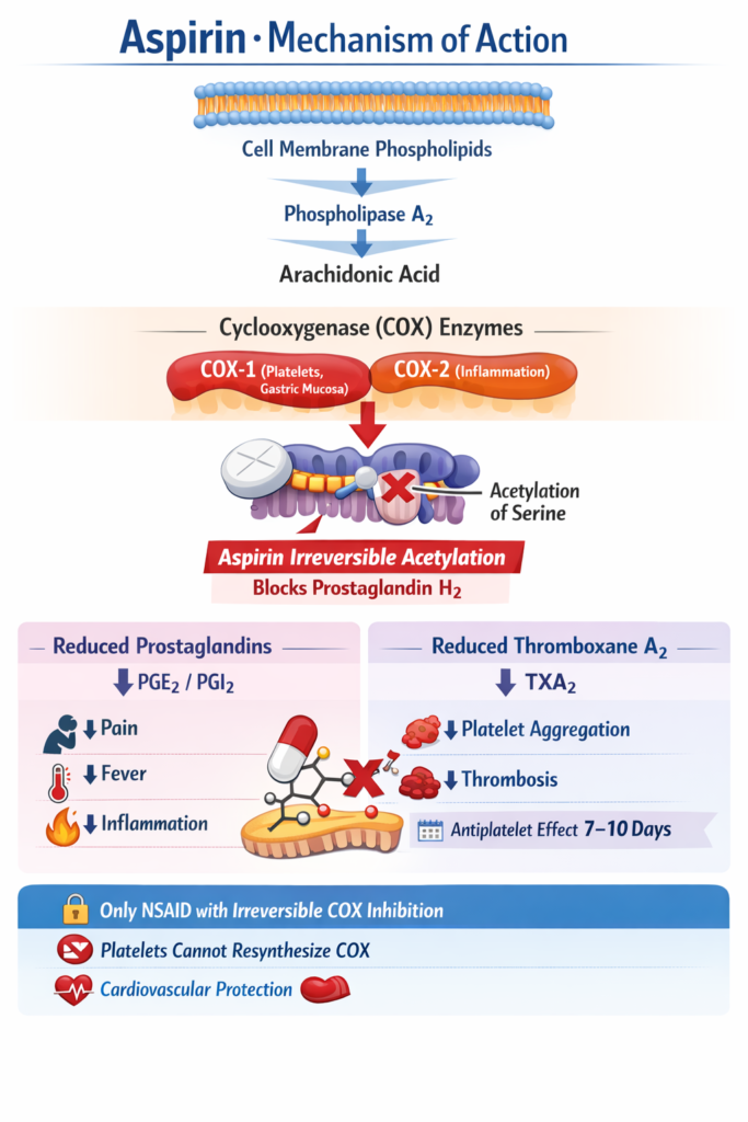 aspirin mechanism of action