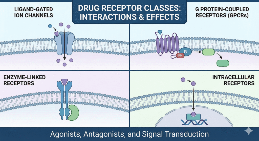 receptor classes