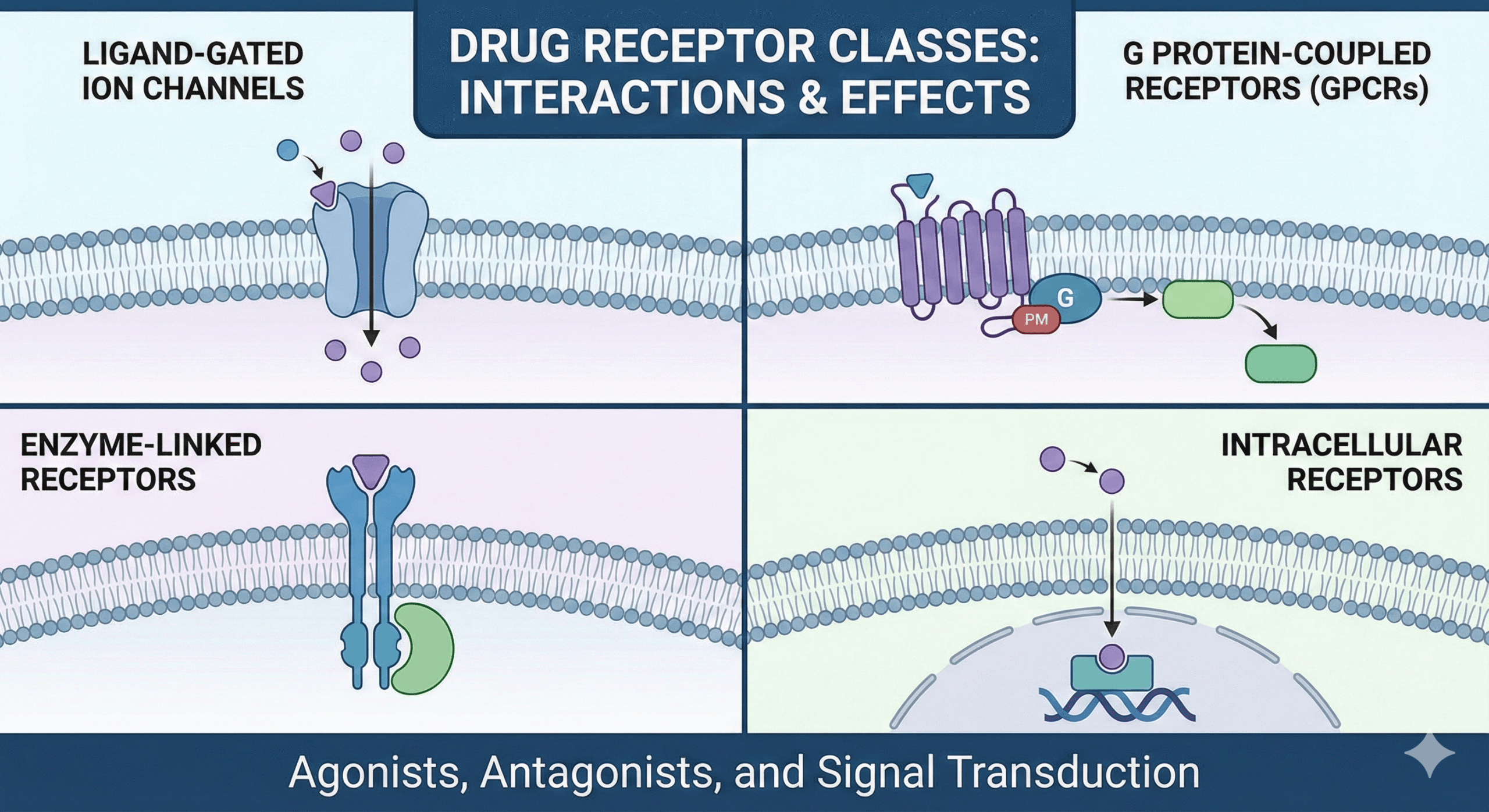 receptor classes