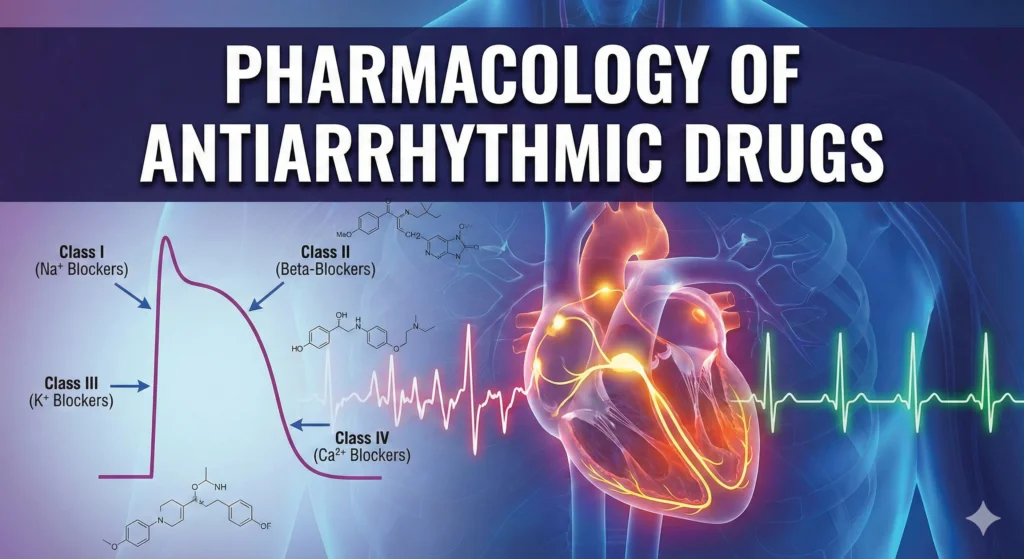 pharmacology of antiarrhythmic drugs
