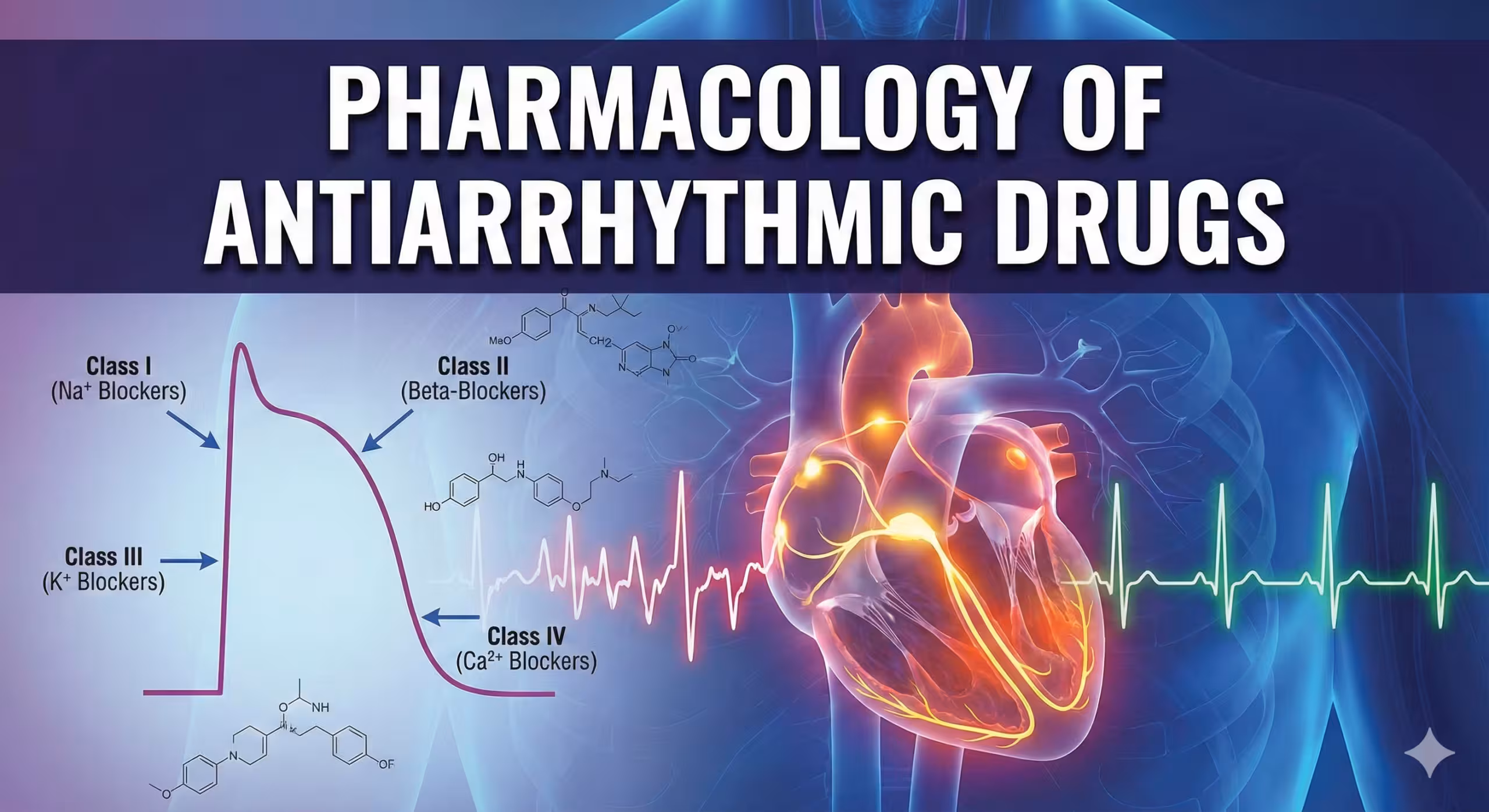 pharmacology of antiarrhythmic drugs