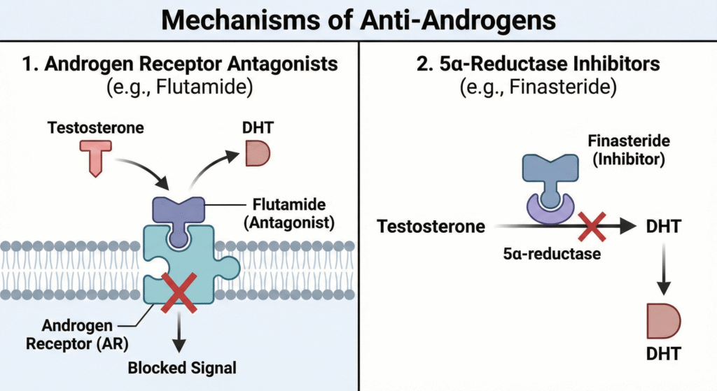 Mechanisms of Anti-Androgens